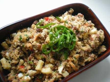 Uma delícia par toda sua família! Feijão tropeiro vegetariano
