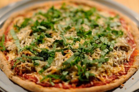 Uma delícia para todos! Massa de pizza vegana