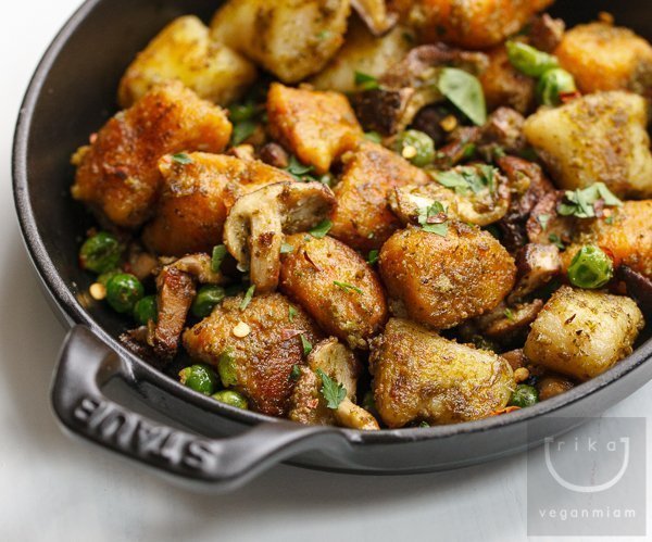 Receita de nhoque vegano