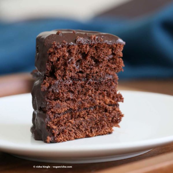 Receita de massa de bolo vegano