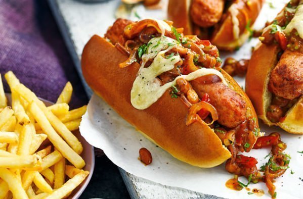 Cachorro quente vegano